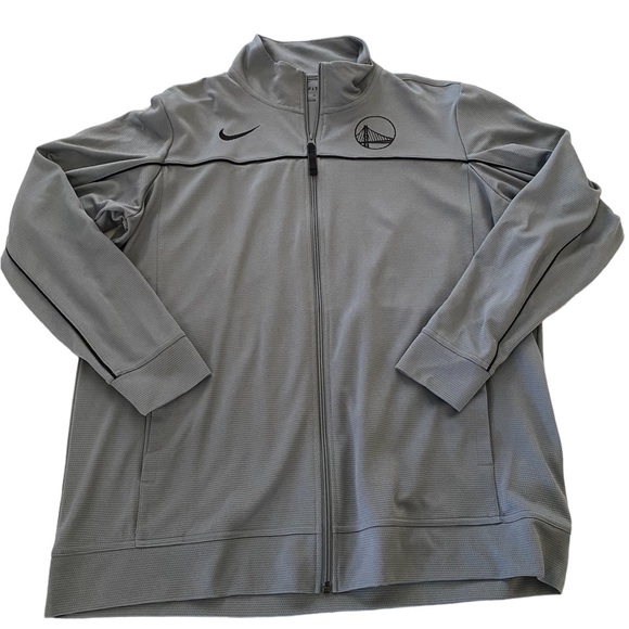 Nike Dri-Fit Full Zip Jacket Men XL NBA Golden State Warriors NEW (no tags) - Picture 1 of 2